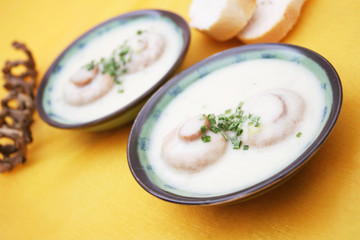 Pilzsuppe