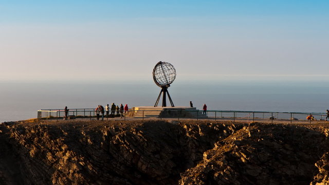 monument at the North Cape