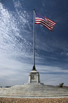 American Flag at National Cemetery
