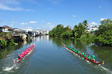Long-boat racing, waterway heritage
