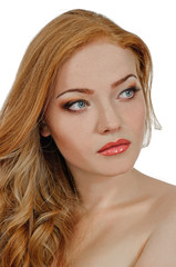 Fototapeta premium redheaded beauty