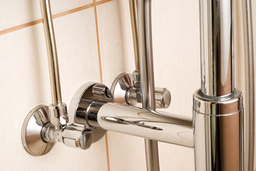 Sink trap andf water supply connections