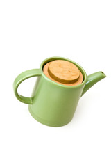 Green tea pot