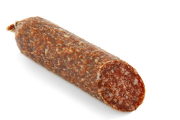 sausage isolated on white