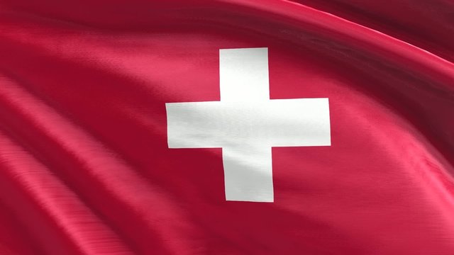 Nahtlos wiederholende Flagge Schweiz