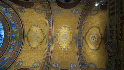 Ceiling of the Nave of the votive church