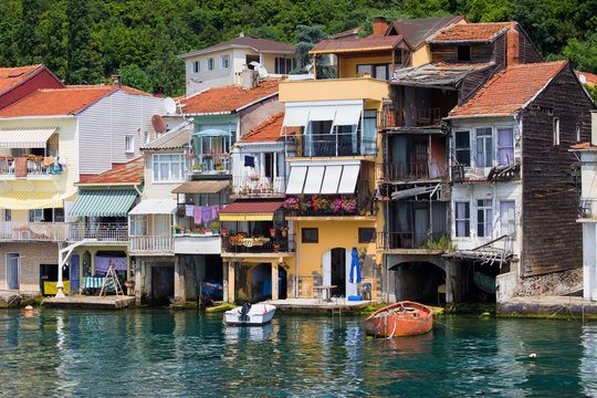 Anadolu Kavagi Village In Turkey