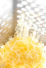 Freshly grated cheese and greater
