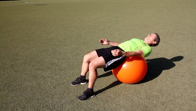Athletiktraining mit dem Pezziball
