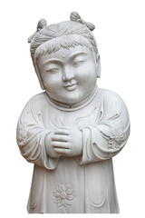 Obraz premium chinese children marble Stone carving