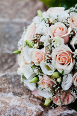 Wedding bouquet outdoor