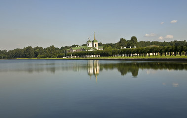 Fototapeta na wymiar Moskwa, pałac kuskowo