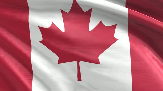 Nahtlos wiederholende Flagge Kanada