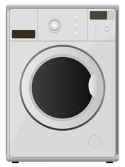 washing machine. vector