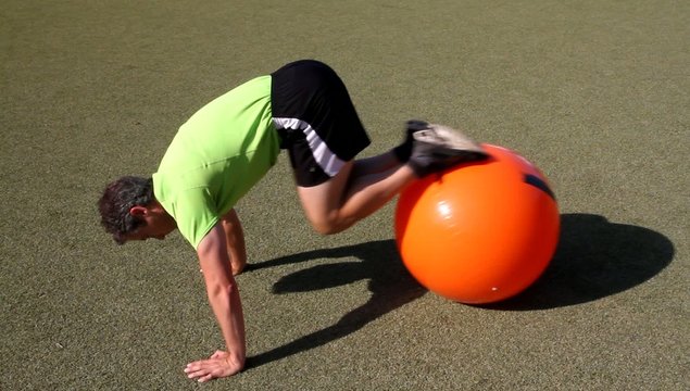 Athletiktraining mit dem Pezziball
