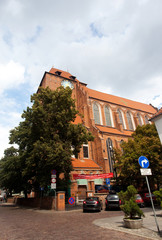 Catedral of Saint Johns in Toruń,Poland - obrazy, fototapety, plakaty