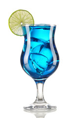 Blue Curacao cocktail