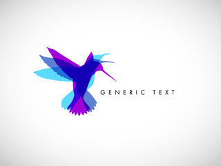 Vector Abstract Bird Design