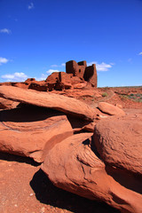 Wukoki Ruins complex in Wupatki  national monument