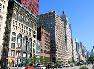 Obraz premium 036 Chicago - South Michigan Avenue
