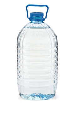 Large bottle of soda water