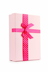 Gift boxes isolated on the white