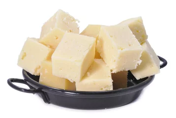 Crédence de cuisine en verre imprimé Produits laitiers Tapa de queso.