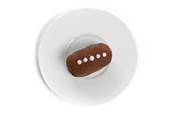 Cake on a plate