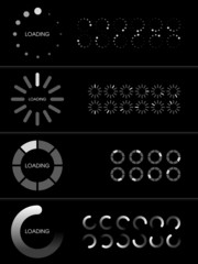 Vector Loader Bars