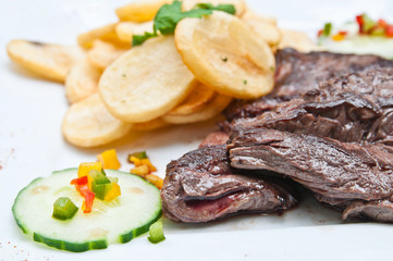 juicy steak beef meat