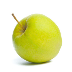 Green apple. Studio shot.