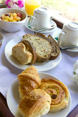 petit d&eacute;jeuner pain