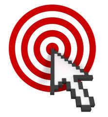 Cursor on Target. Include Clipping Path.