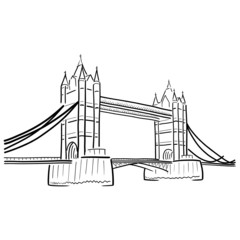 zeichnung tower bridge london I