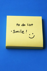 To do list