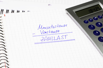 Umsatzsteuer-Zahllast