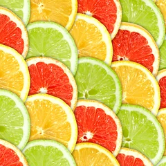  Achtergrond met plakjes citrusvruchten © Boroda