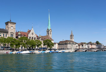 Obraz premium Zurich in summer