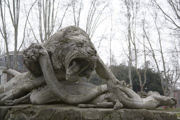 Fototapeta premium Italy. Traditional Sculpture