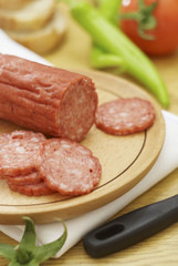 salami slices