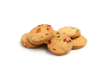 Cookie isolated in white background
