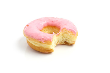 Chocolate Donut isolated in white background