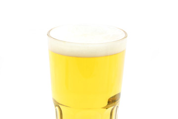 Beer isolated in white background