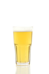 Beer isolated in white background