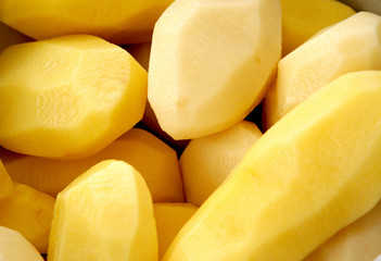 Peeled Potatoes