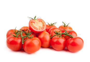 tomato vegetable isolated on white background