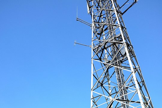 Radio communication tower.