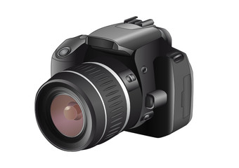 Fototapeta premium Spiegelreflexkamera DSLR