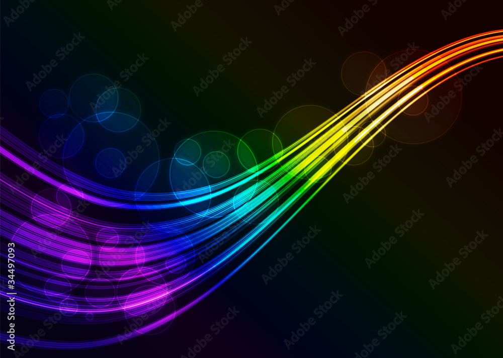 Poster abstract light background