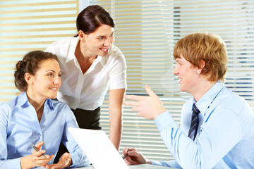 Obraz premium Discussion